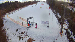 Kamera u nástupu na vlek svah A