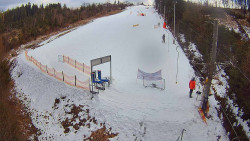 Kamera u nástupu na vlek svah A