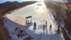 Kamera u nástupu na vlek svah A