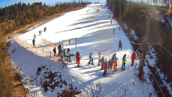 Kamera u nástupu na vlek svah A