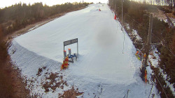 Kamera u nástupu na vlek svah A