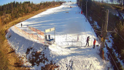 Kamera u nástupu na vlek svah A