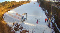 Kamera u nástupu na vlek svah A