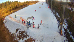 Kamera u nástupu na vlek svah A