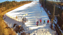 Kamera u nástupu na vlek svah A