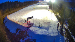 Kamera u nástupu na vlek svah A