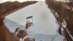 Kamera u nástupu na vlek svah A