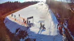Kamera u nástupu na vlek svah A