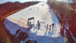 Kamera u nástupu na vlek svah A