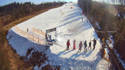 Kamera u nástupu na vlek svah A