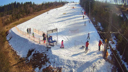 Kamera u nástupu na vlek svah A