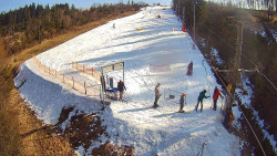 Kamera u nástupu na vlek svah A