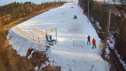 Kamera u nástupu na vlek svah A