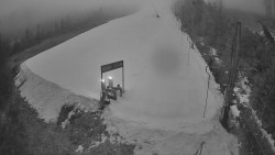 Kamera u nástupu na vlek svah A