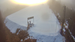 Kamera u nástupu na vlek svah A