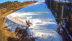 Kamera u nástupu na vlek svah A