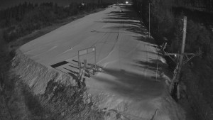 Skiareál Troják - Kamera u nástupu na vlek svah A - 3.3.2026 v 03:55