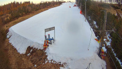 Kamera u nástupu na vlek svah A