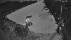 Kamera u nástupu na vlek svah A