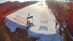 Kamera u nástupu na vlek svah A