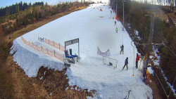 Kamera u nástupu na vlek svah A