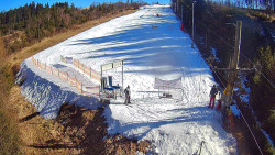 Kamera u nástupu na vlek svah A