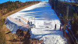 Kamera u nástupu na vlek svah A