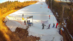 Kamera u nástupu na vlek svah A