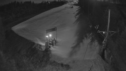 Kamera u nástupu na vlek svah A