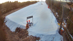 Kamera u nástupu na vlek svah A