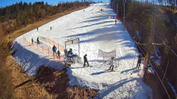 Kamera u nástupu na vlek svah A