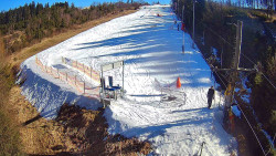 Kamera u nástupu na vlek svah A