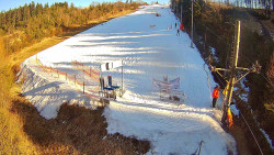 Kamera u nástupu na vlek svah A