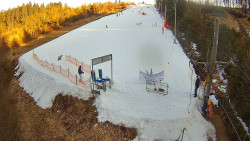 Kamera u nástupu na vlek svah A