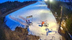 Kamera u nástupu na vlek svah A