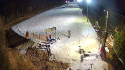 Kamera u nástupu na vlek svah A