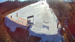 Kamera u nástupu na vlek svah A