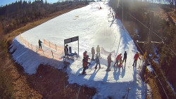 Kamera u nástupu na vlek svah A