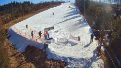 Kamera u nástupu na vlek svah A