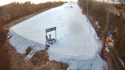 Kamera u nástupu na vlek svah A