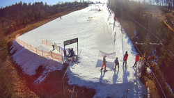 Kamera u nástupu na vlek svah A