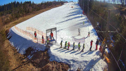 Kamera u nástupu na vlek svah A