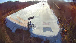 Kamera u nástupu na vlek svah A