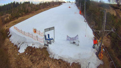 Kamera u nástupu na vlek svah A