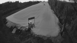 Kamera u nástupu na vlek svah A