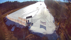 Kamera u nástupu na vlek svah A