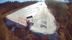 Kamera u nástupu na vlek svah A