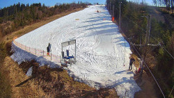 Kamera u nástupu na vlek svah A