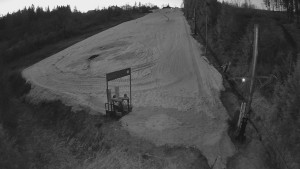 Skiareál Troják - Kamera u nástupu na vlek svah A - 19.3.2026 v 05:05