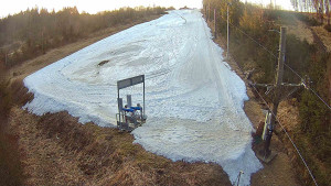 Skiareál Troják - Kamera u nástupu na vlek svah A - 19.3.2026 v 06:40